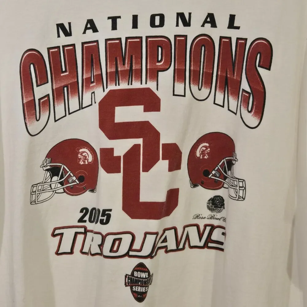 USC Trojans University Southern California National Championship Size XXL